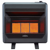 Bluegrass Living Propane Gas Vent Free Infrared Gas Space Heater With Blower And Base B28TPIR-BB